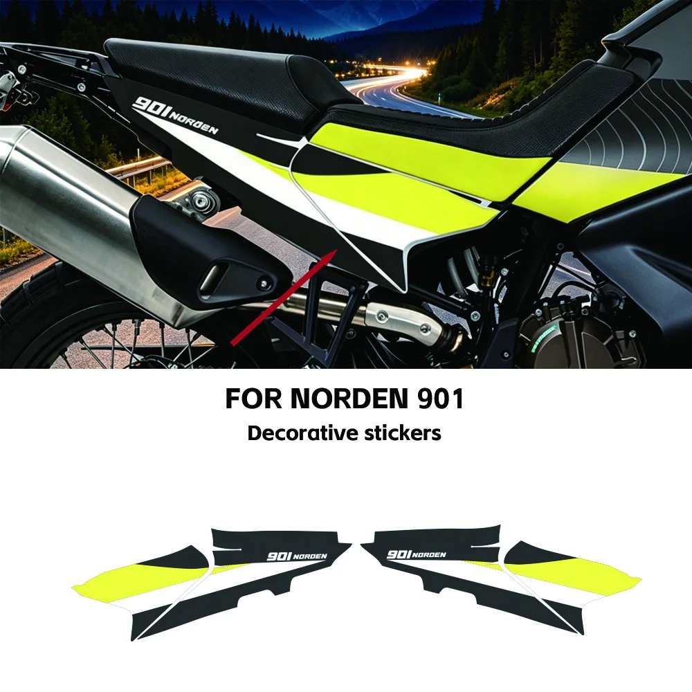 

Norden901 Motorcycle Decorative Decals Pattern Printing Stickers Kits For HUSQVARNA NORDEN 901 Accessories Stickers
