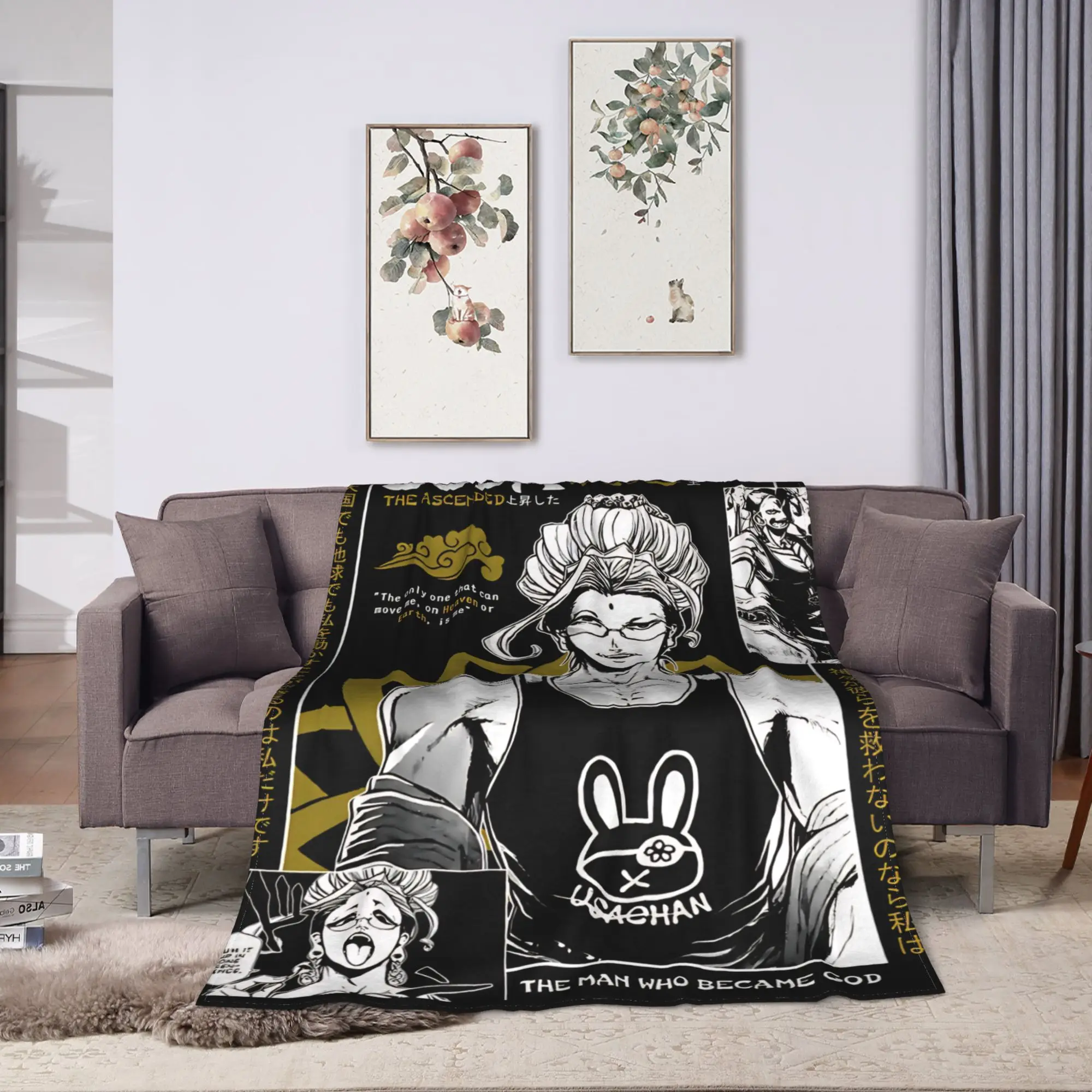 Shuumatsu No Valkyrie Buddha Record Of Ragnarok Blanket Quality Warm  Throw Blanket Winter Couch Chair Sofa Bed Bedspread