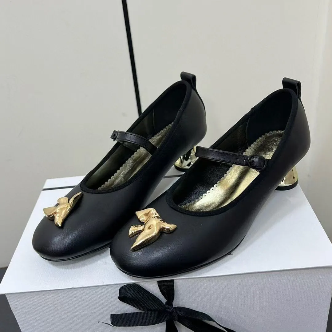 

Retro Shallow Mouth Strap Mary Jane Shoes for Women 2026 New Flat Flat Fold Lightweight Ballet Single Shoes