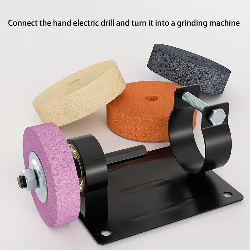 Multifunctional Electric drill Grinding Wheel Polishing Pad Abrasive Disc Grinding Stone Grinding holder Grinder Rotary Tool