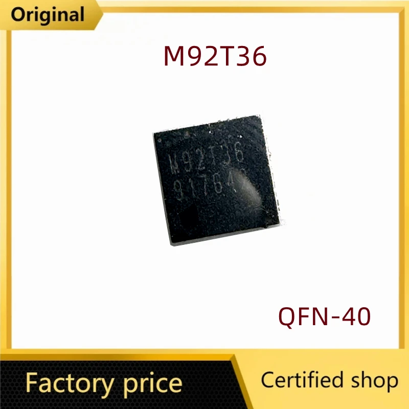 Original M92T36 92T36 QFN-40 For NS switch console mother board power IC chip