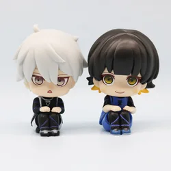 Animation 10cm Blue Prison Isagi Yoichi Doll Action Figures Q Version Chigiri Hyoma Bachira Nagi Seishiro Figure PVC Effigy Toys