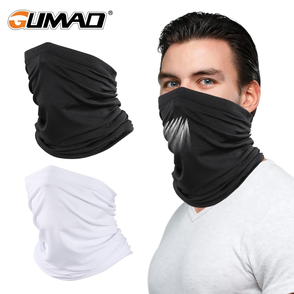 Bandana máscara facial respirável de verão, capa de máscara para caminhadas, caça, ciclismo, corrida, esportes ao ar livre, cachecol, pescoço,