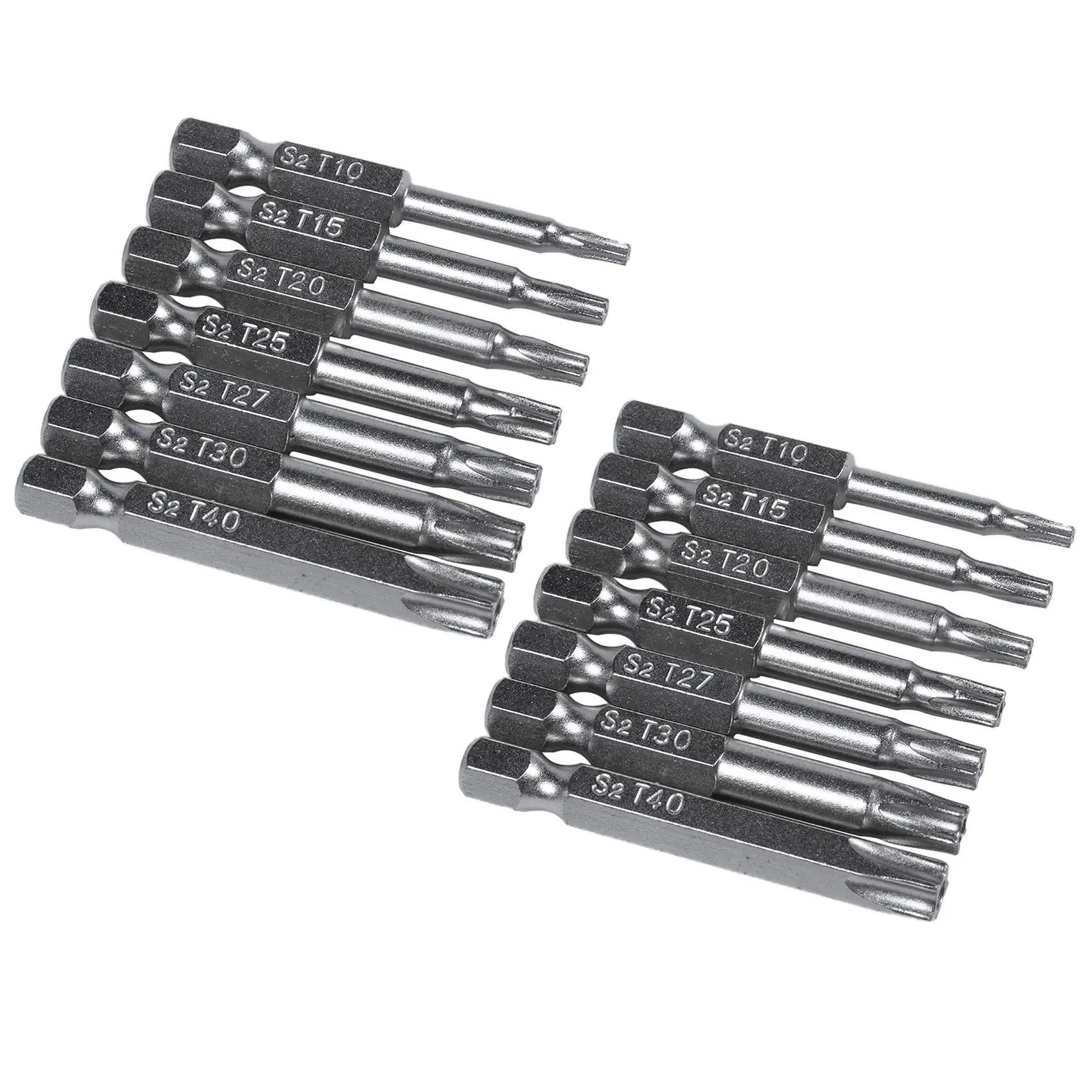 

AC88-14Pcs Set Star Bit Screwdriver Drill Bits Screw Driver Magnetic 1/4Inch Hex Shank Hand Tools Five-Pointed Star Bore Hole