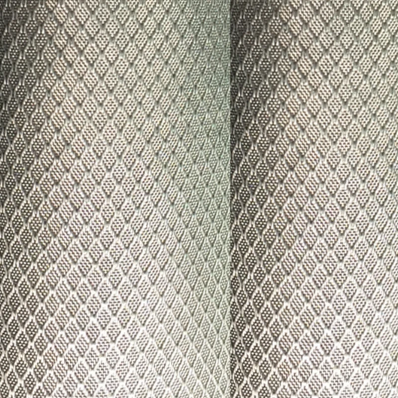 

Width 1.5m anti-radiation silver fiber diamond grid fabric 5G communication base station, office equipment EMF shielding cloth