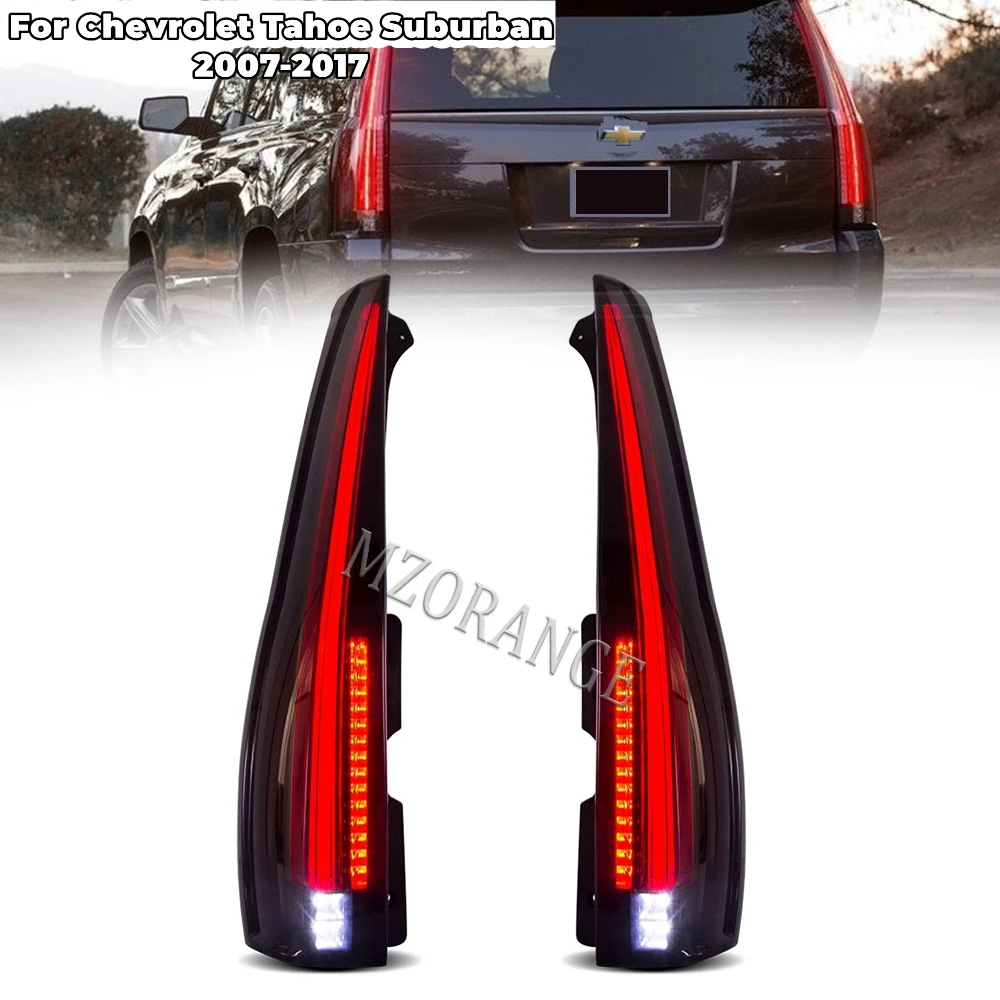 LED Rear Tail Lights For Chevrolet Tahoe Suburban 2007 2008 2009 2010 2011 2012 2013 2014 2015 2016 2017-2020 Car Accessories