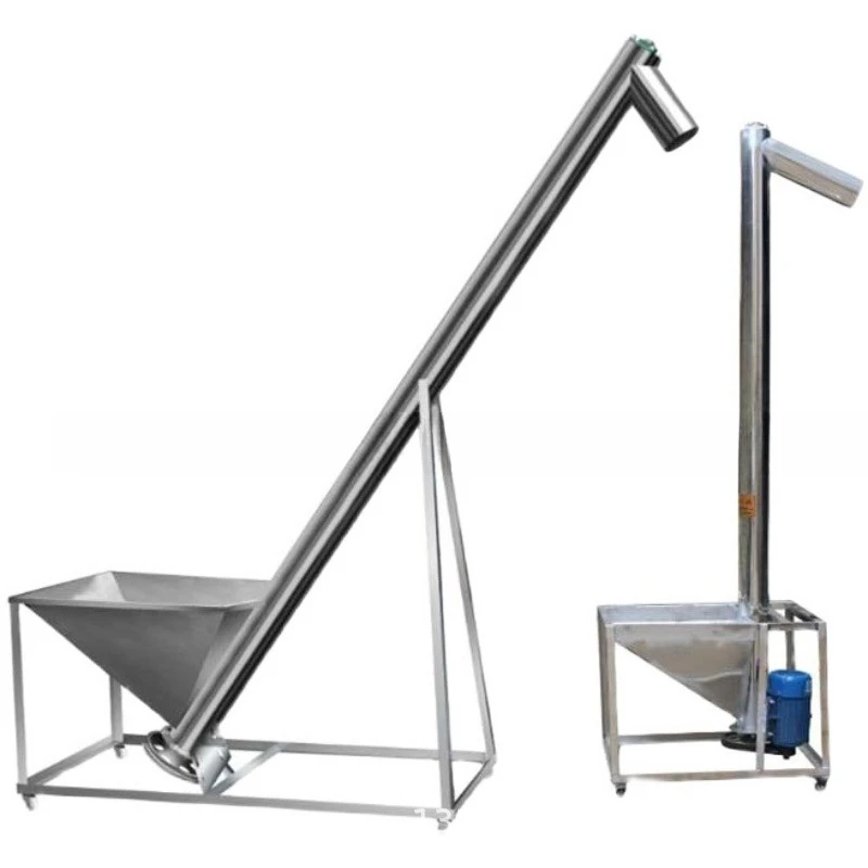 Screw feeding conveyor, tubular screw conveyor