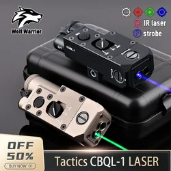 Tactical Metal CQBL-1 Red Green Blue Dot IR Laser Indicator Aiming scout sight AR15 rifle weapon light Fit 20MM Picatinny Rail