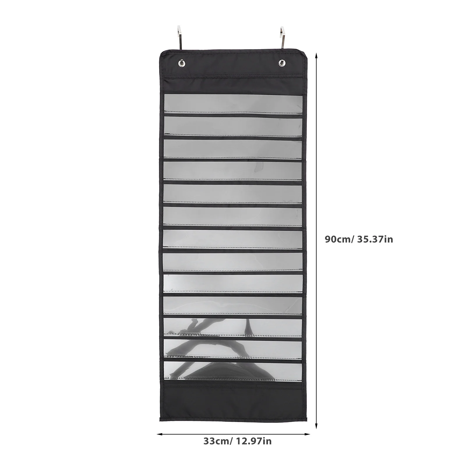1pc tempo planejador gráfico pendurado organizador placa de programação diária para sala de aula decoração da parede armazenamento bolso gráfico pendurado