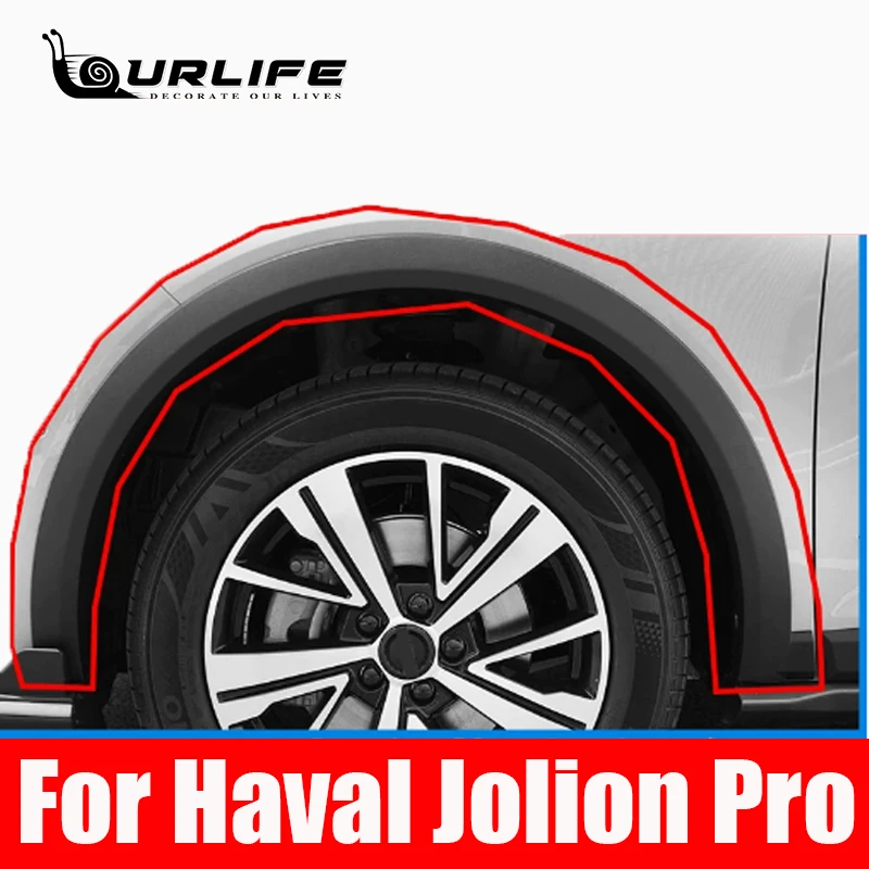 

For Haval Jolion Pro 2024 2025 Car Fender Mud Flap Decorative Guard Splash guard Accessories Bow the brows