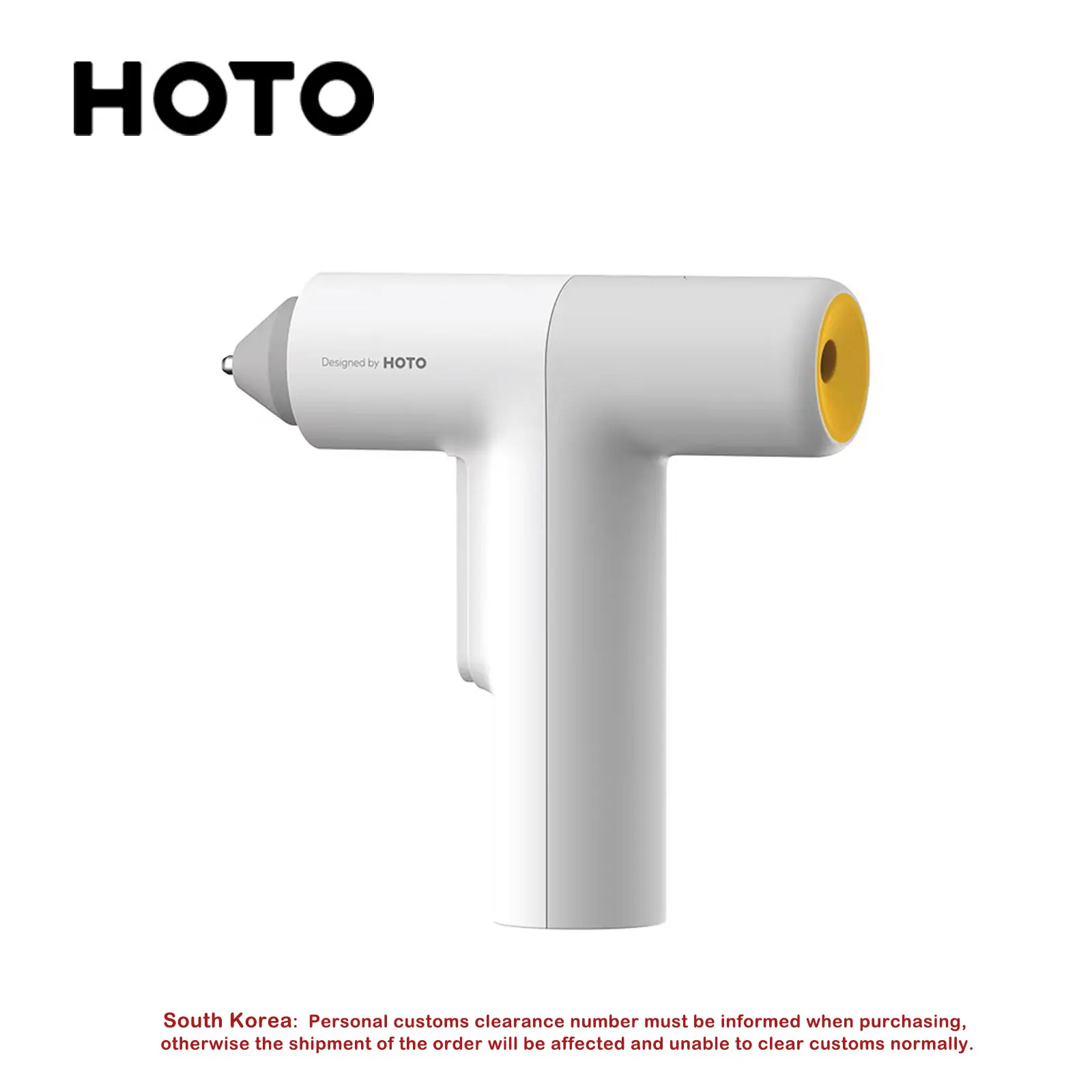 HOTO EasyFlow Hot Glue Gun Lithium Battery Cordless Glue Glue With Glue Stick 100mm DIY Household Tools Hand Craft Tools 