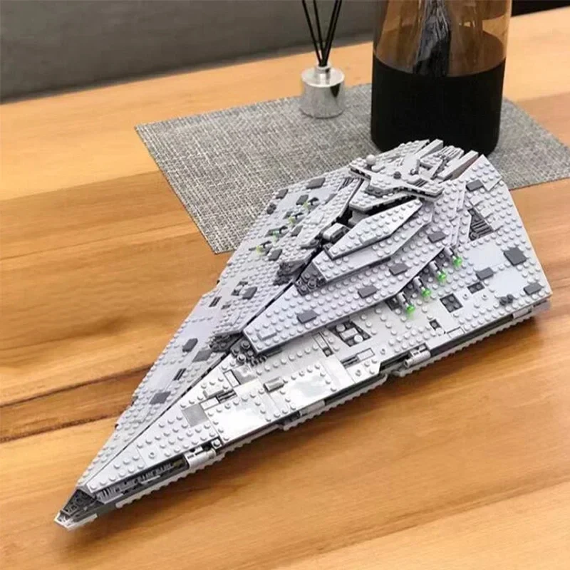 

1457pcs Destroyer Compatible Star 75190 Building Blocks Toy DIY Educational Children Christmas Birthday Gifts
