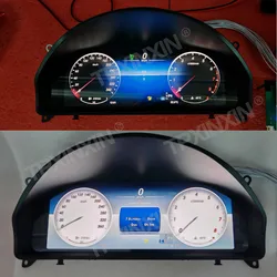 For Mercedes-Benz GLK 2008~2015 Car Dashboard Instrument Display Speedometer Virtual LCD Instrument Panel Cluster Cockpit
