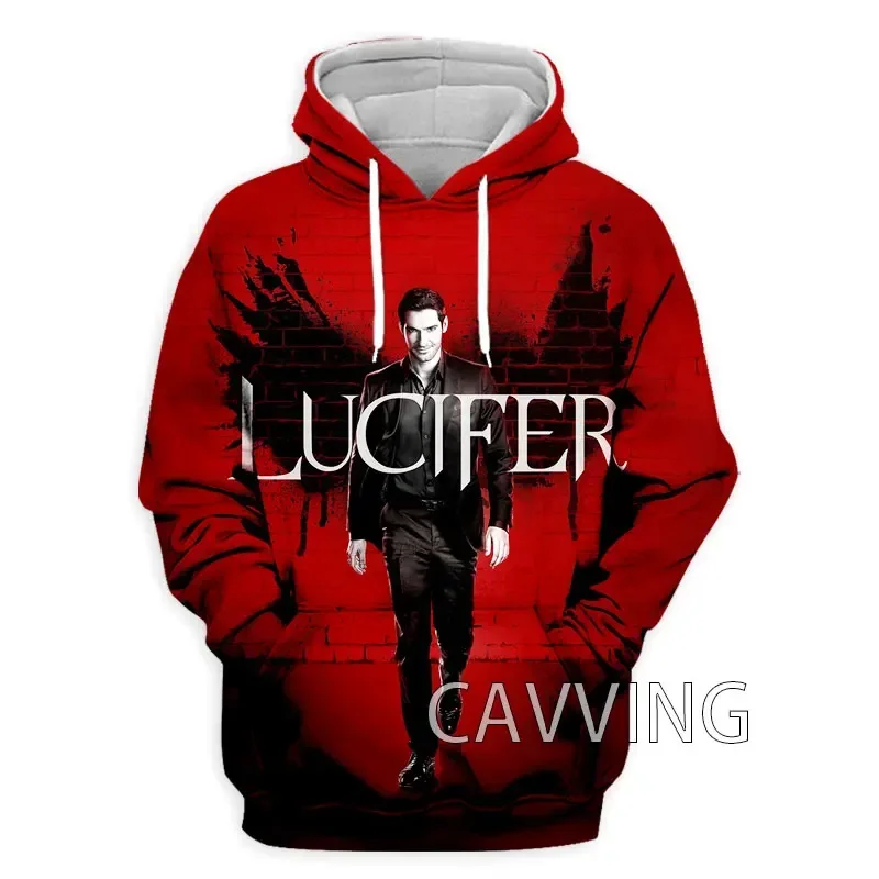 

New Fashion Lucifer 3D Printed Clothes Streetwear Men Hoodies Sweatshirt Fashion Hooded Long Sleeve Pullover Tops J02