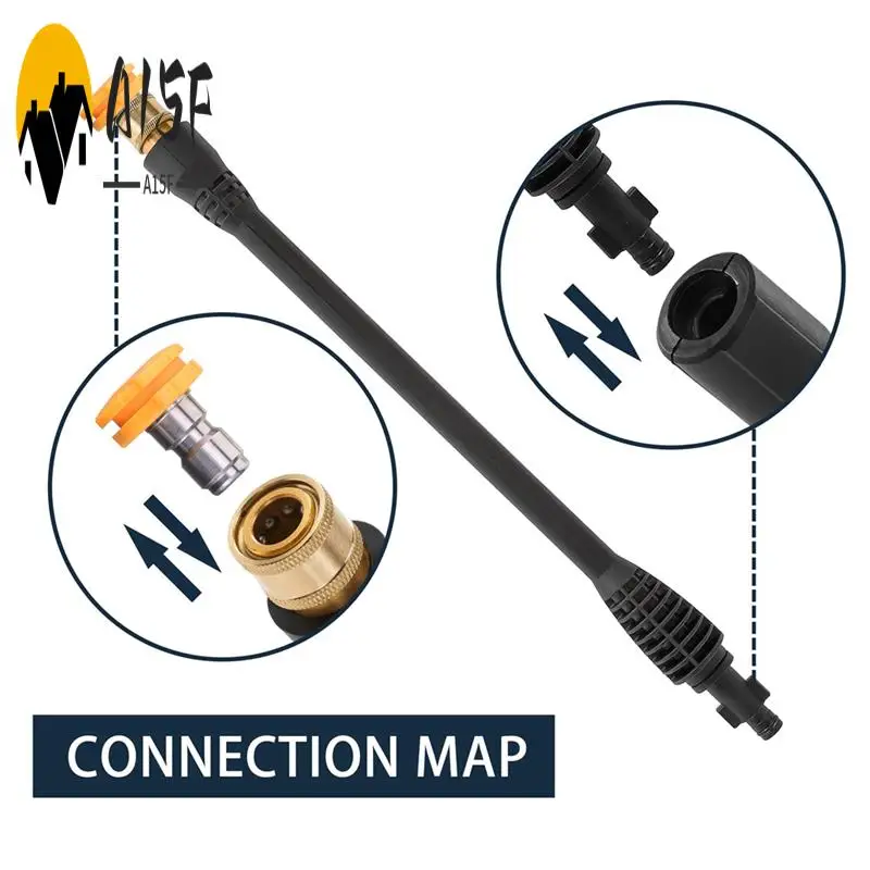 

A15F-Car Washing Machine Tools Cleaning Machine Nozzlecar Wash Pressure Washer Spearcar Wash Tools Set