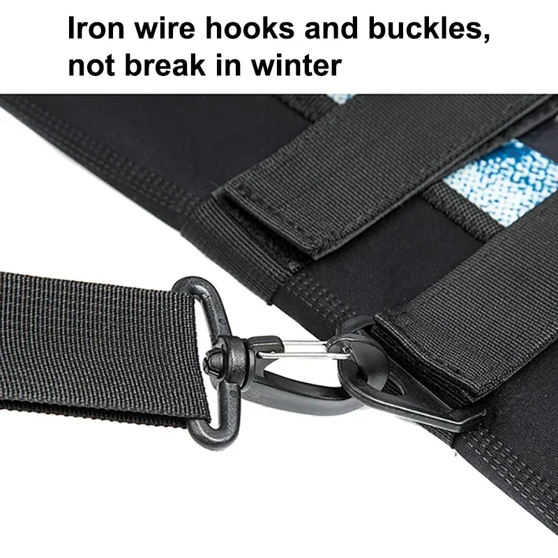 Ski Bag Snowboard Bag for Skiing Travel Scratch-Resistant Waterproof Backpack Monoboard Plate Protective Case Carry Bag