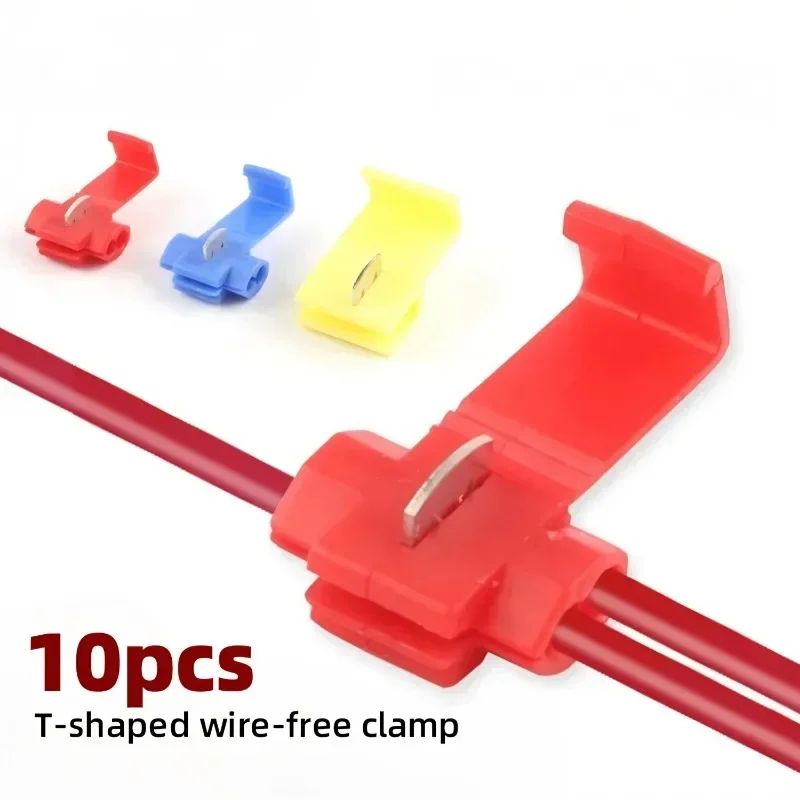 10PCS 0.5-6mm Scotch Lock Crimp Terminals Electrical Cable Connectors Fast Quick Splice Lock Wire Terminals Crimp