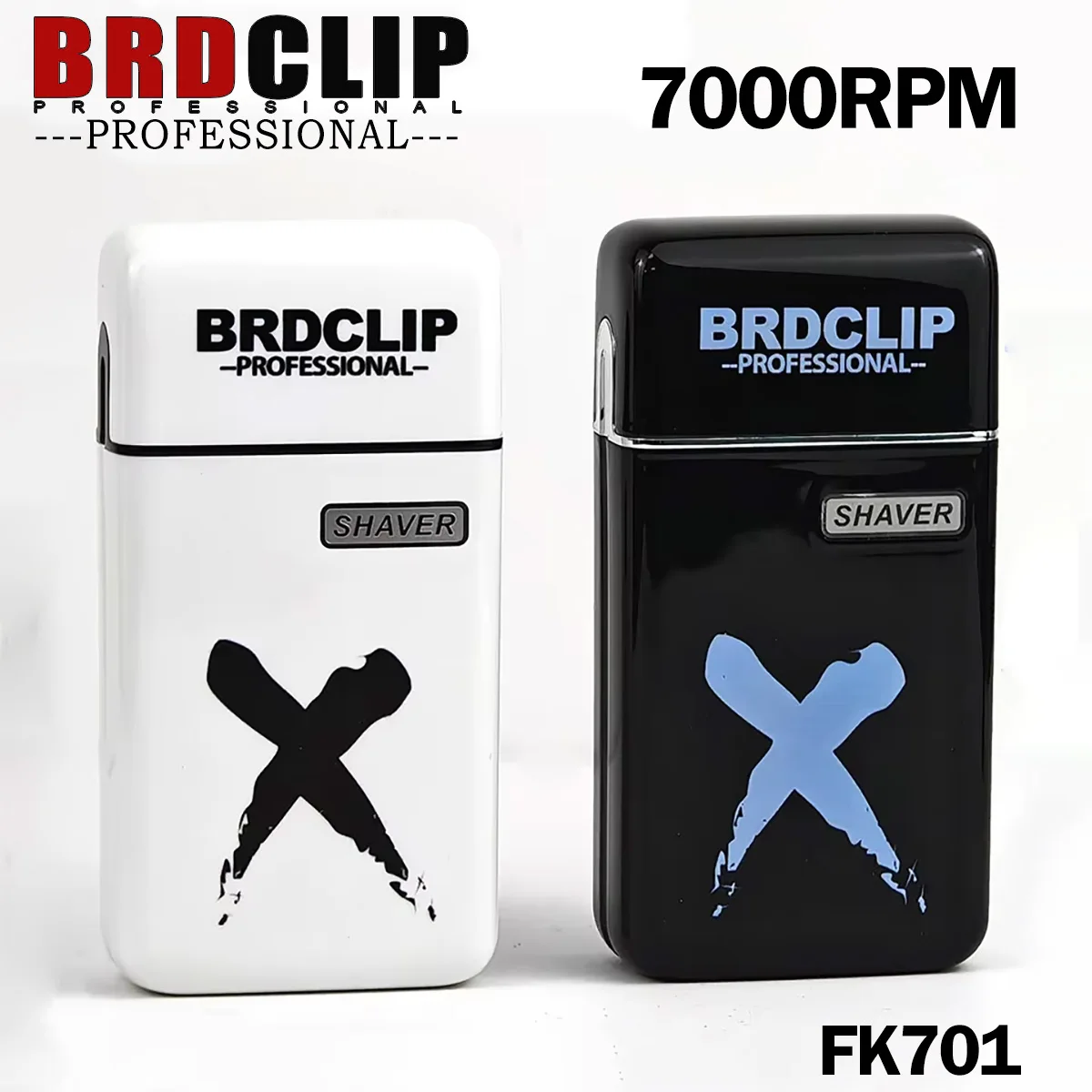 

BRDCLIP FK701 Бритва с высоким двигателем, 7000 об/мин, триммер для волос, расческа перед стрижкой, ультратонкий нож, сетчатая машинка для стрижки волос для мужчин, бритва