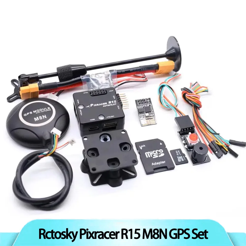 B-CUBE Pixracer R15 Autopilot xracer PX4 Pixhawk Flight Controller mit M8N GPS Set RC Quadcopter Ardupilot