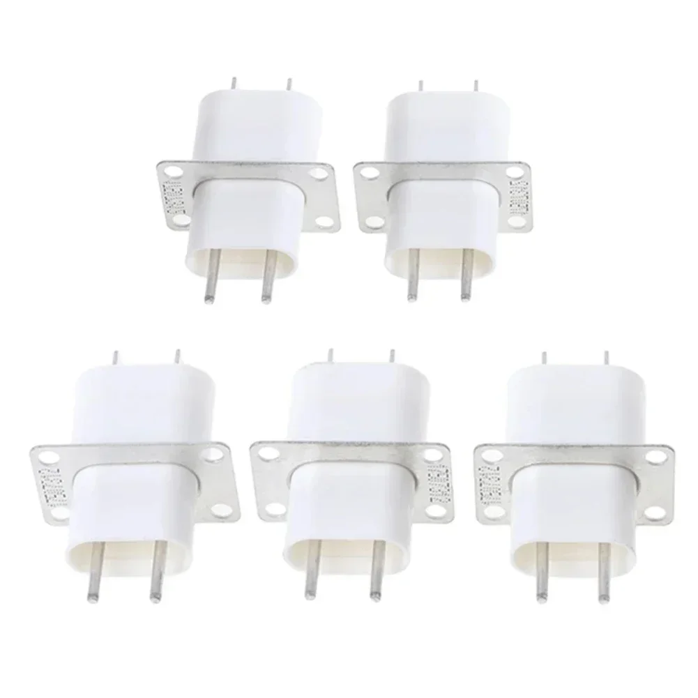 5/10pcs 4 Pin Microwave Oven Spare Parts Pin Sockets Microwave Oven Magnetron Plugs Plastic Microwave Oven Parts