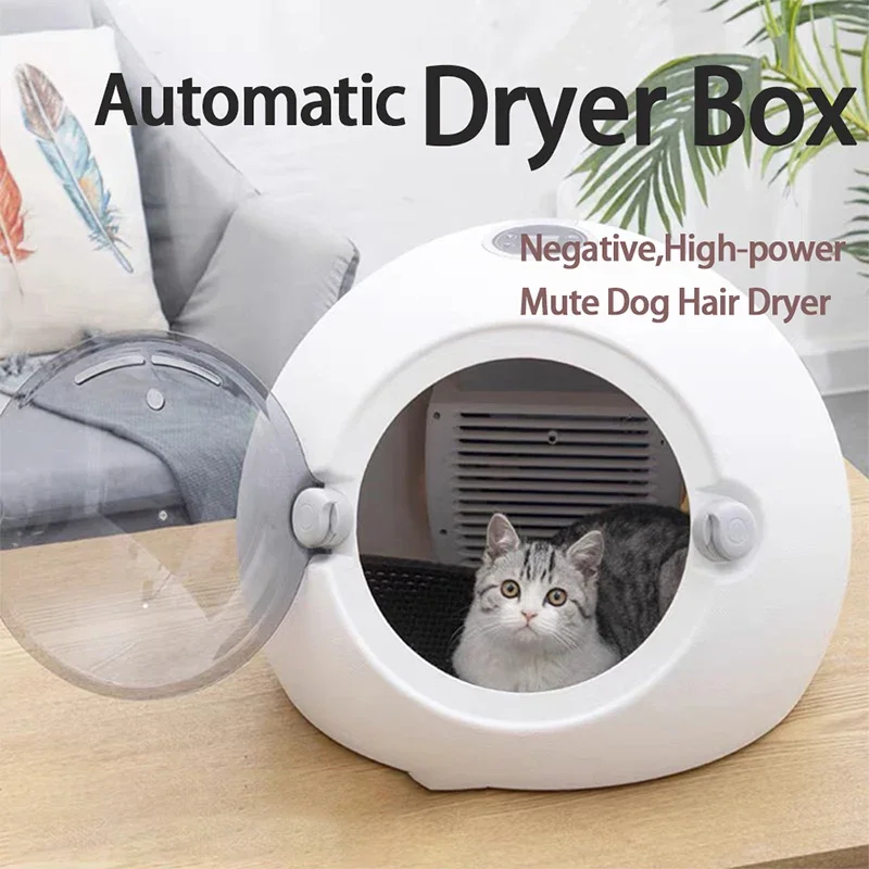 

Smart Pet Drying Box Fully Automatic Silent Cat Nest Household Dryer for Small and Medium-sized Dogs Pet Hair Dryer Water Blower