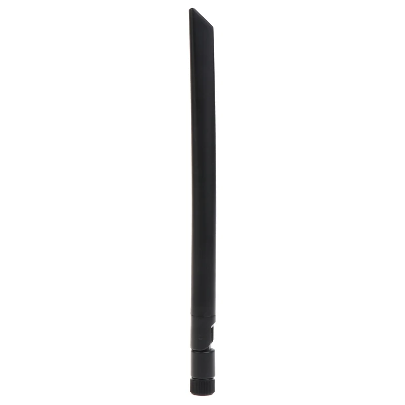 Antena WiFi banda dupla 2,4 GHz 5 GHz 5.8 GHz com suporte conector macho RP-SMA