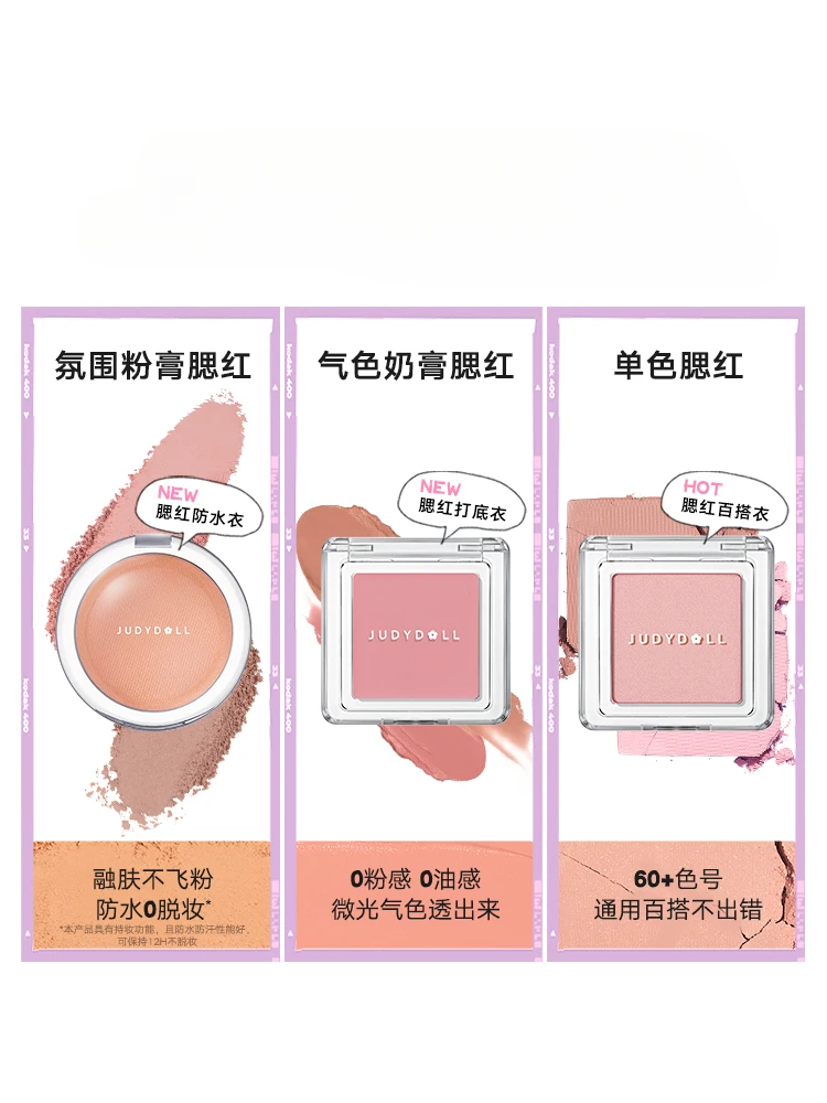 Monochrome Blush Milk Cream Mud Highlight Repair Chin Purple Matte Expansion Color Honeydew Color