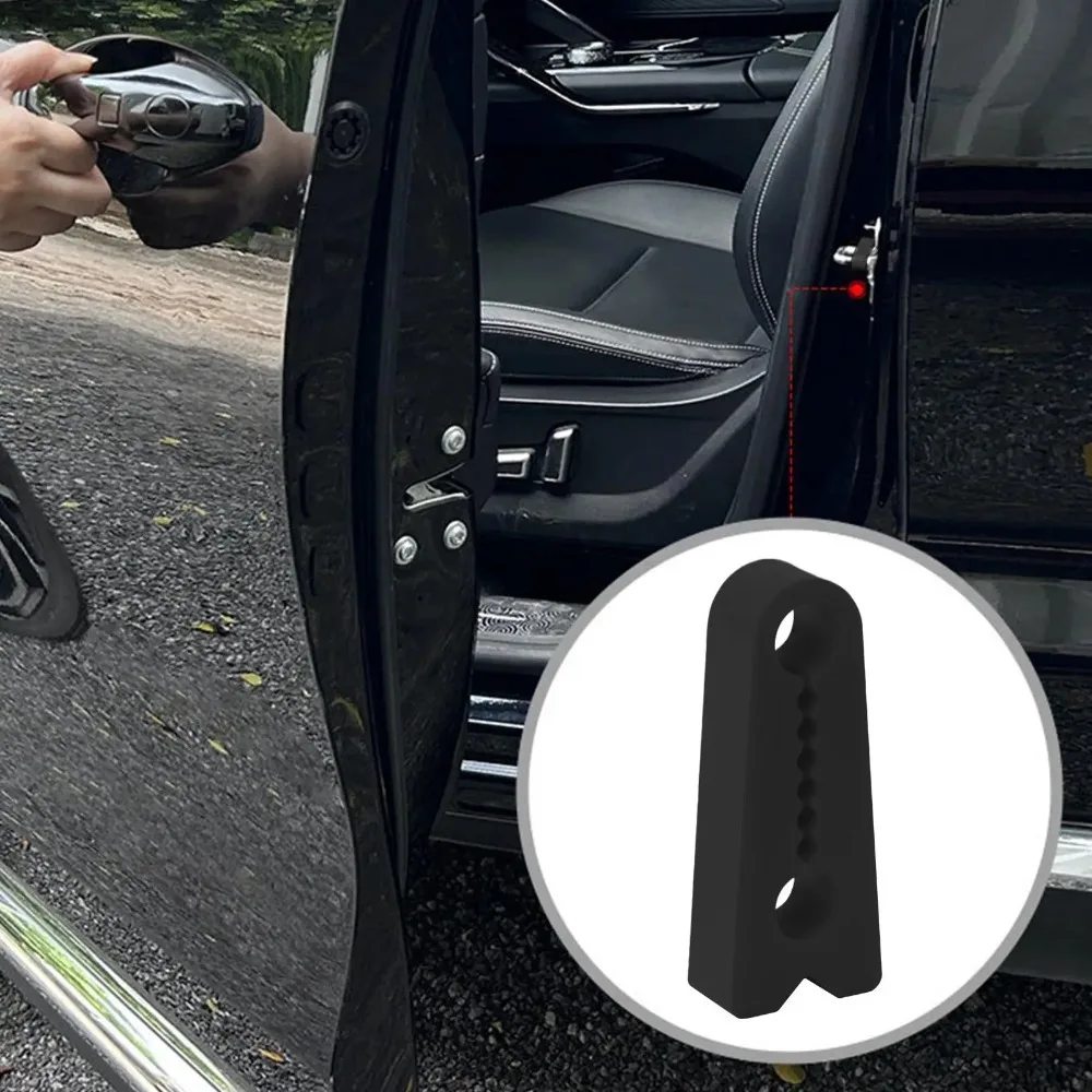 4Pcs Car Door Lock Protector Sound Deadener Buffer Shock Absorber Soundproofing Pad