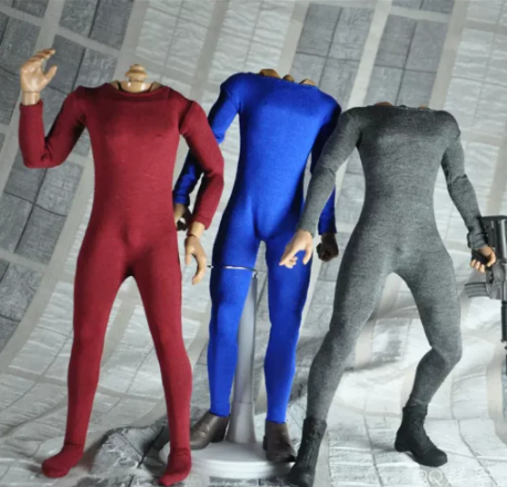 1/6 Bodysuit tight Clothes  soldie Model toys  Fit 12''  Action Figure Body