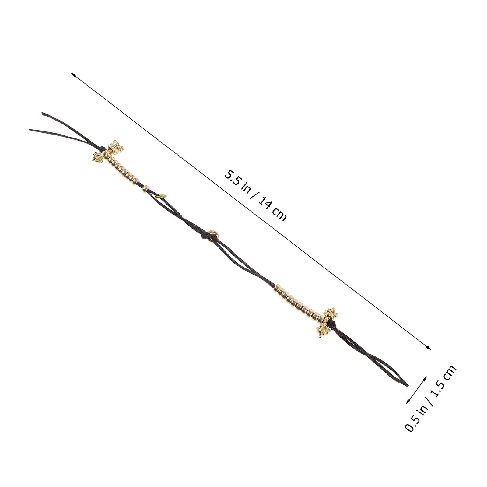 2Pcs Convenient Buddhist Bead Counter Metal Frame Rope Assembly for Accurate Chanting Counting Meditation Practice Buddha Beads