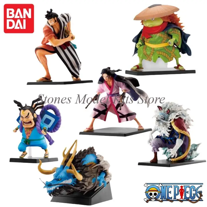 

In Stock Original Bandai One Piece Ichiban Kuji Nine Red Scabbards Kinemon Denjiro Nekomamushi Kanjuro Izou Kaidou Anime Figures