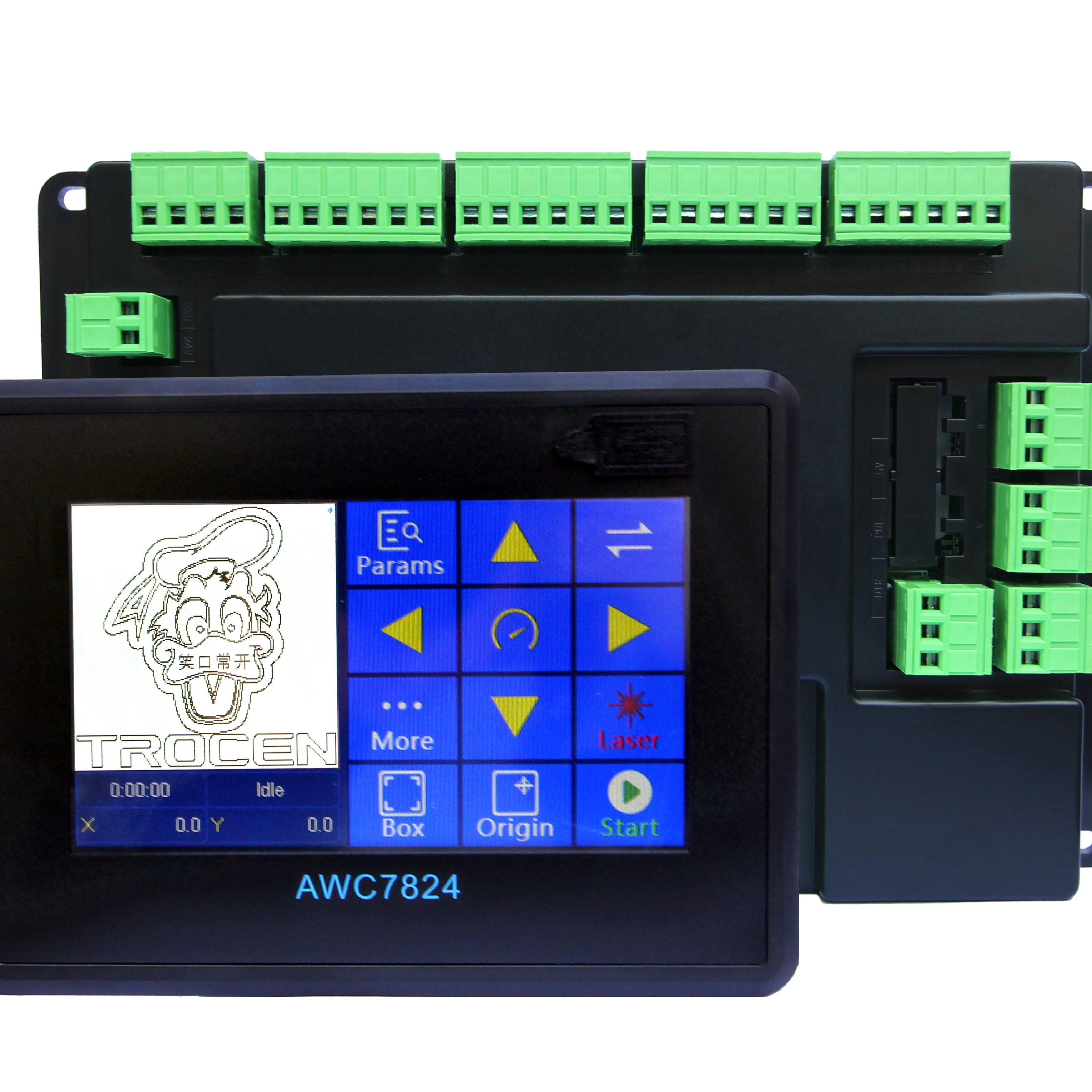 

AWC 7824/7824K Motion Controller for CO2 Laser Engraving Machine Laser Cutting