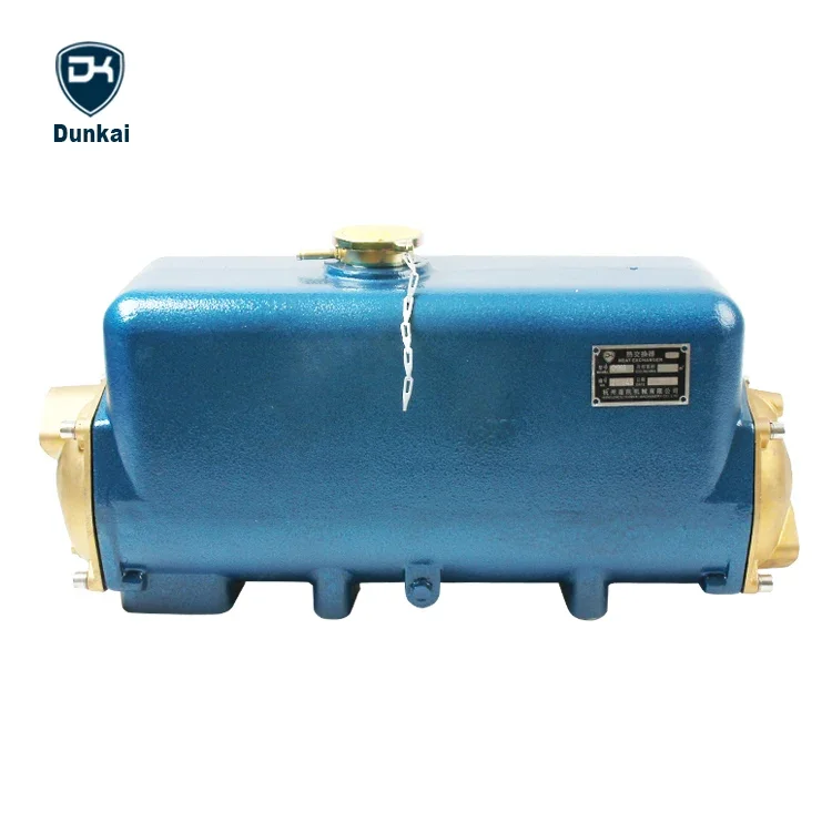 

Powerful Intercooler for Marine Engines Water to Water Heat Exchanger