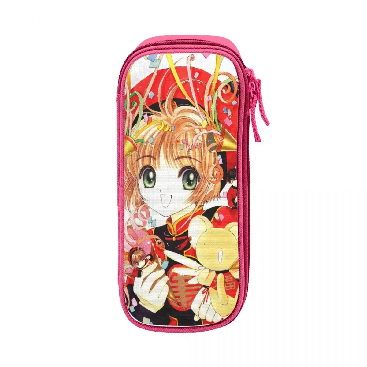Anime Cardcaptor Sakura Pencil Cases Lovely Pen Bag Kids Big Capacity Students School Cosmetic Pencil Box