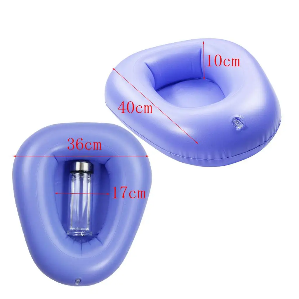 แบบพกพา Inflatable Bedpan โถปัสสาวะไม่เต็มเต็งสําหรับ Home ผู้สูงอายุ Bedridden, ห้องน้ํา, Aids & อุปกรณ์เสริม