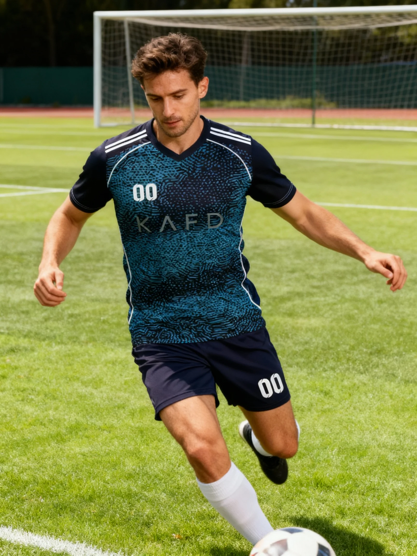 Design Your Own Soccer Jersey | Custom Name Number | Breathable Football Training Shirt，custom streetwear jersey - view 3