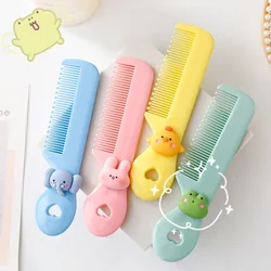 2023 New Children Small Anti-screw Hair Brush Comb Cartoon Mini Portable Untangling Bangs Round Tooth Hairbrush for Girls Things