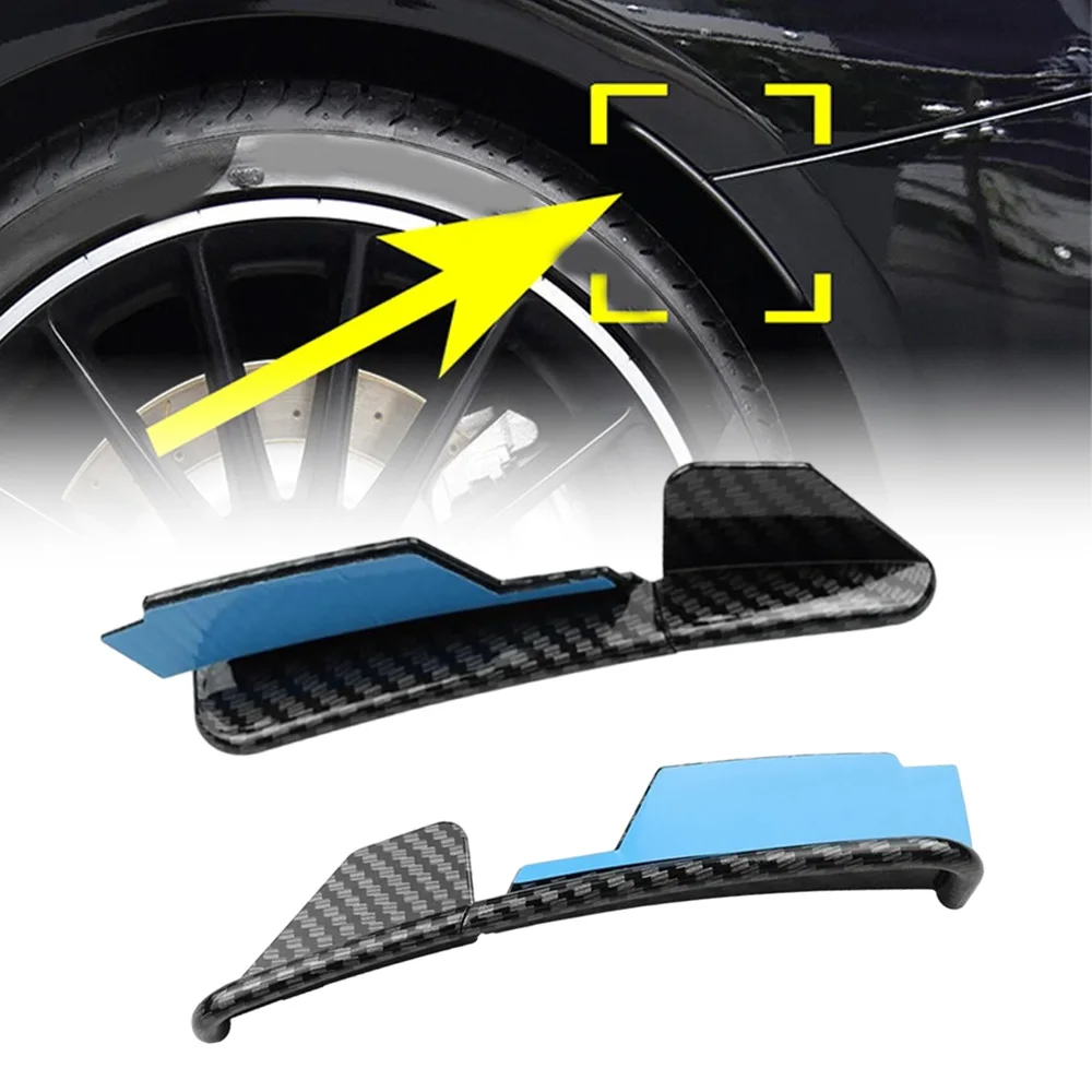 

For Mercedes-Benz CLA C117 CLA45 AMG CLA180 CLA200 CLA250 2013-2019 Pair Rear Bumper Fender Flares Extension Wheel Eyebrow Lips