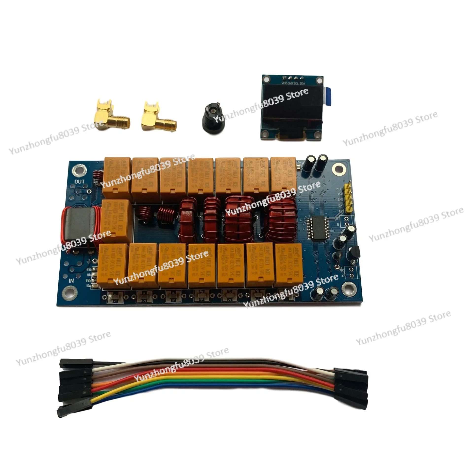 

MINI 0.96 inch OLED ATU100 automatic antenna tuner 100W automatic antenna tuner, spare parts, finished product