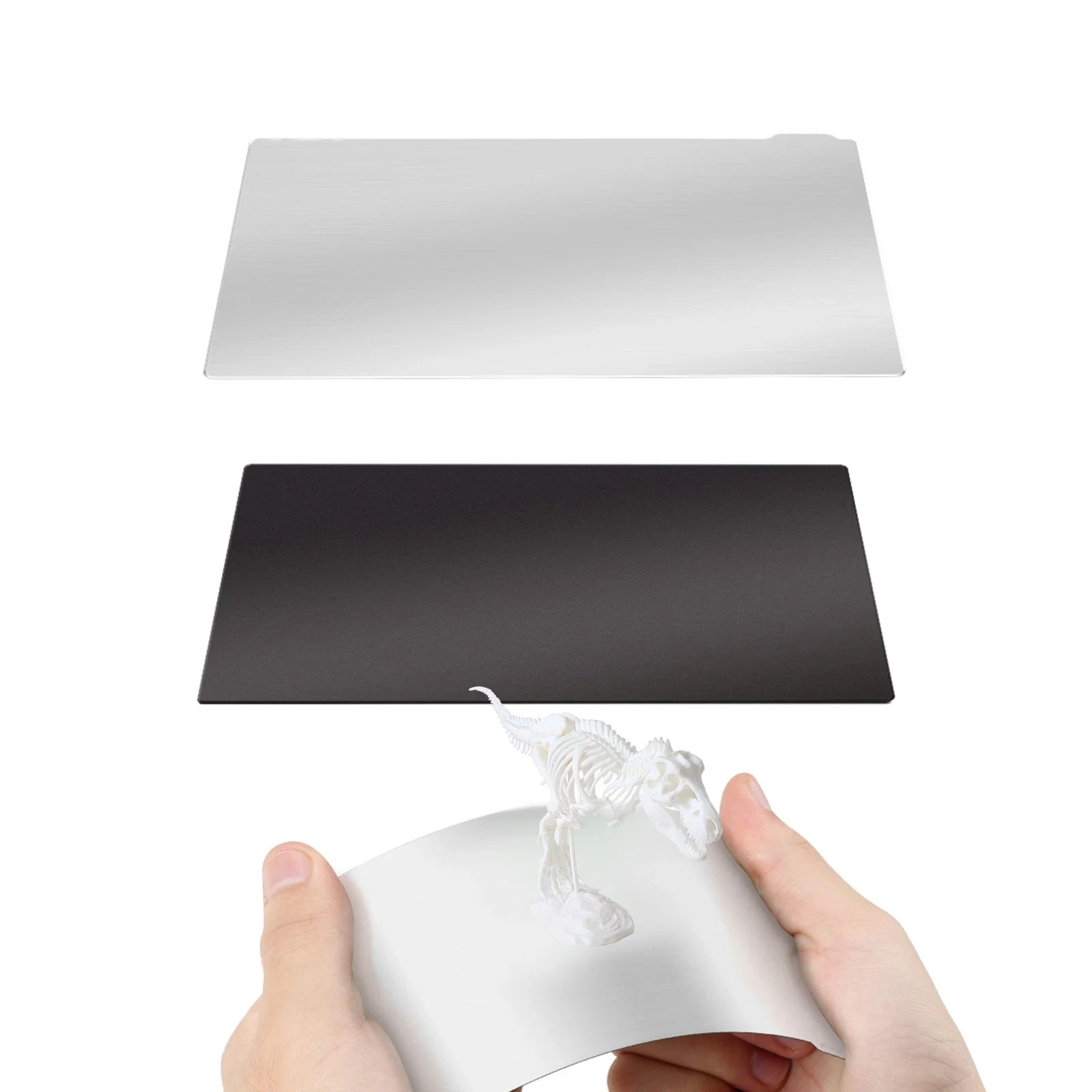 ENERGETIC  Resin 3D Printer Flex Building Plate for Elegoo Juipter ,Juipter SE 286x165mm Spring Steel Sheet + Magnetic Base