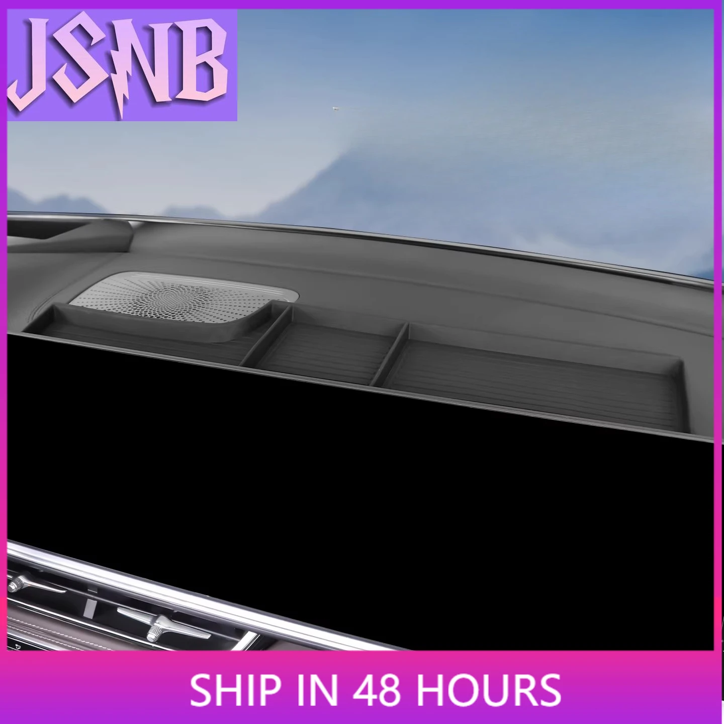 New For Geely Monjaro Xingyue L 2026 Navigation Screen Back Storage Box Central Control Dashboard Organzier Tray Accessories