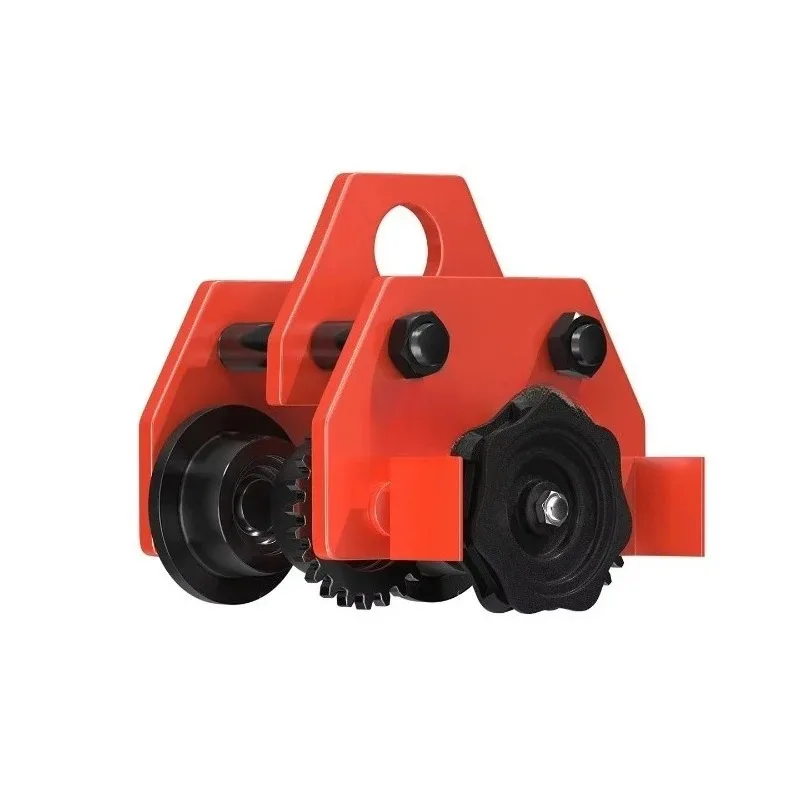 Electric carbon steel I-beam sliding hand push/pull hoist 0.5/1/2 ton 3 ton monorail crane