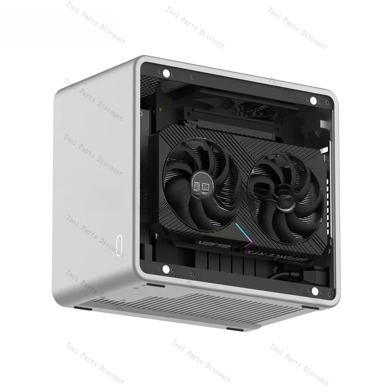 COOJ Sparrow MQ6 올 알루미늄 합금 일체형 ITX 소형 데스크탑 A4