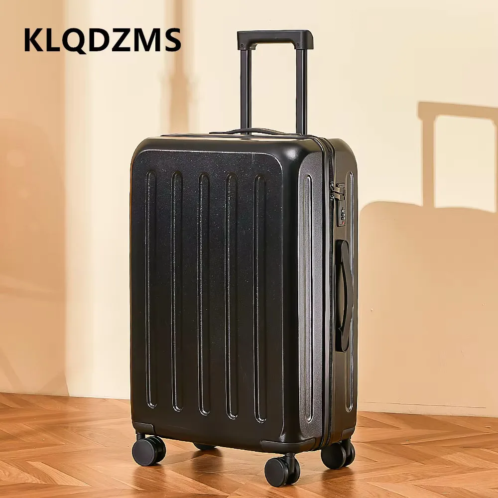 

KLQDZMS Handheld Travel Suitcase 20 Inches Boarding Suitcase 22"24"trolley Case 26"universal Wheel Rolling Cabin Luggage