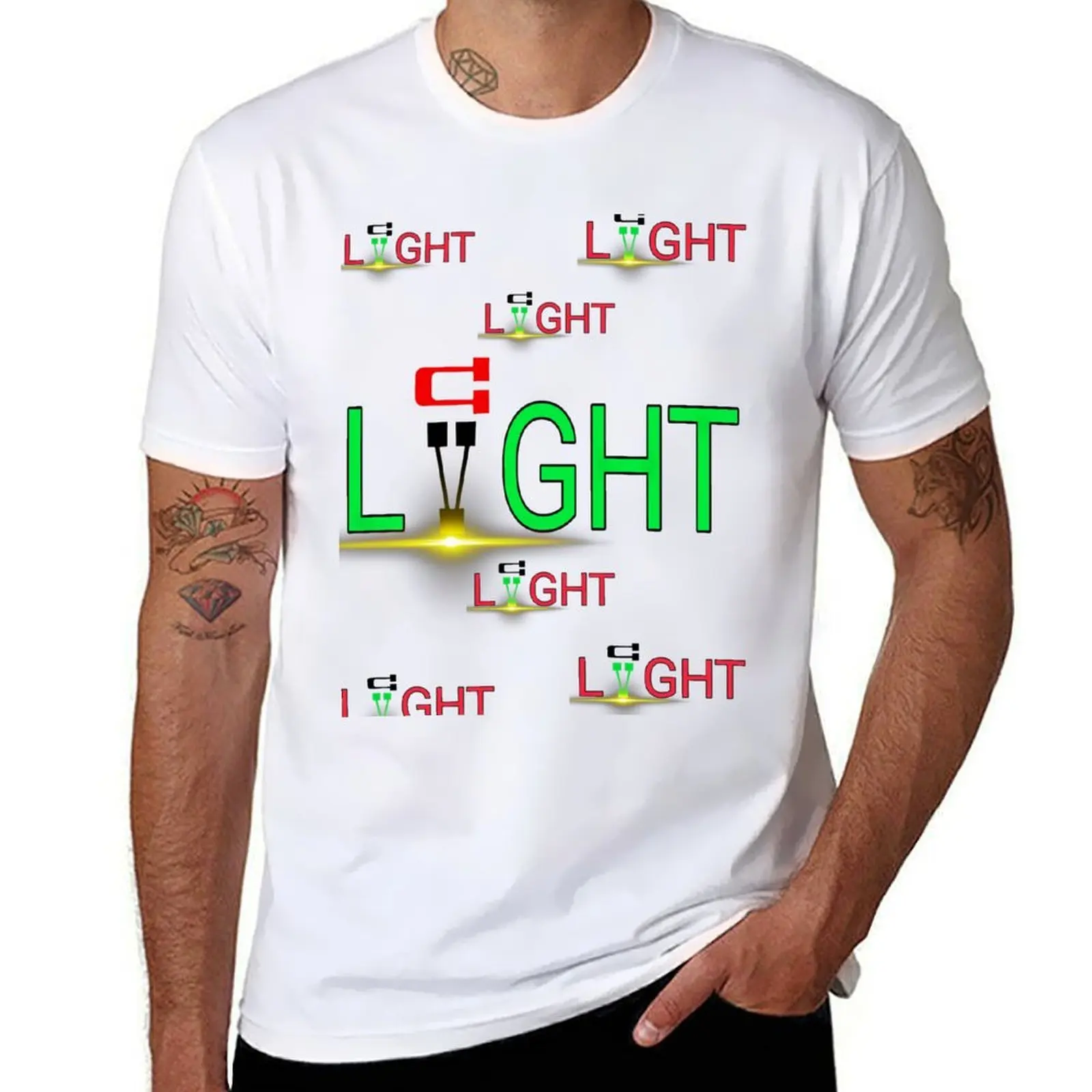 

Rasta Light Splash T-Shirt t shirt men 100% cotton luxury brand printed t shirts for man T-Shirt
