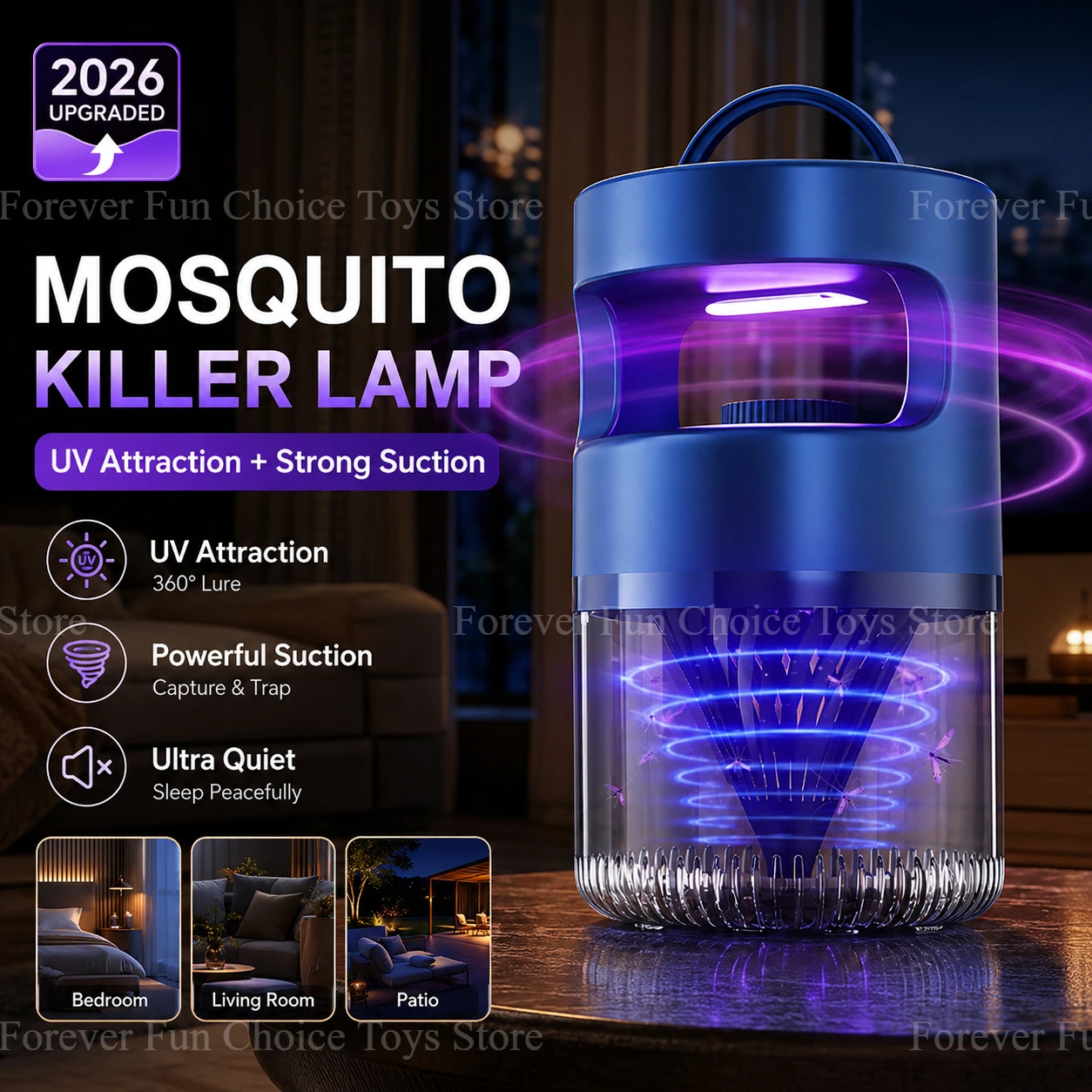 Lighting Jockey - Inhalation Mosquito Killer Lamp UV Light