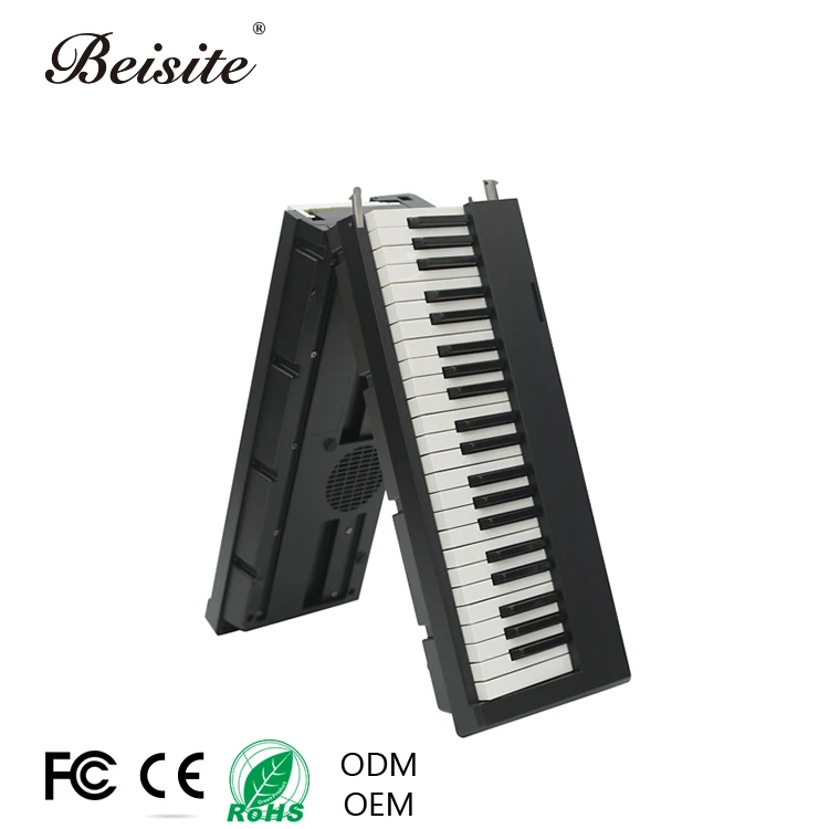 

High Quality 88-Key Portable Foldable Hammer Action Digital Piano Wholesale Made Of Durable Plastic