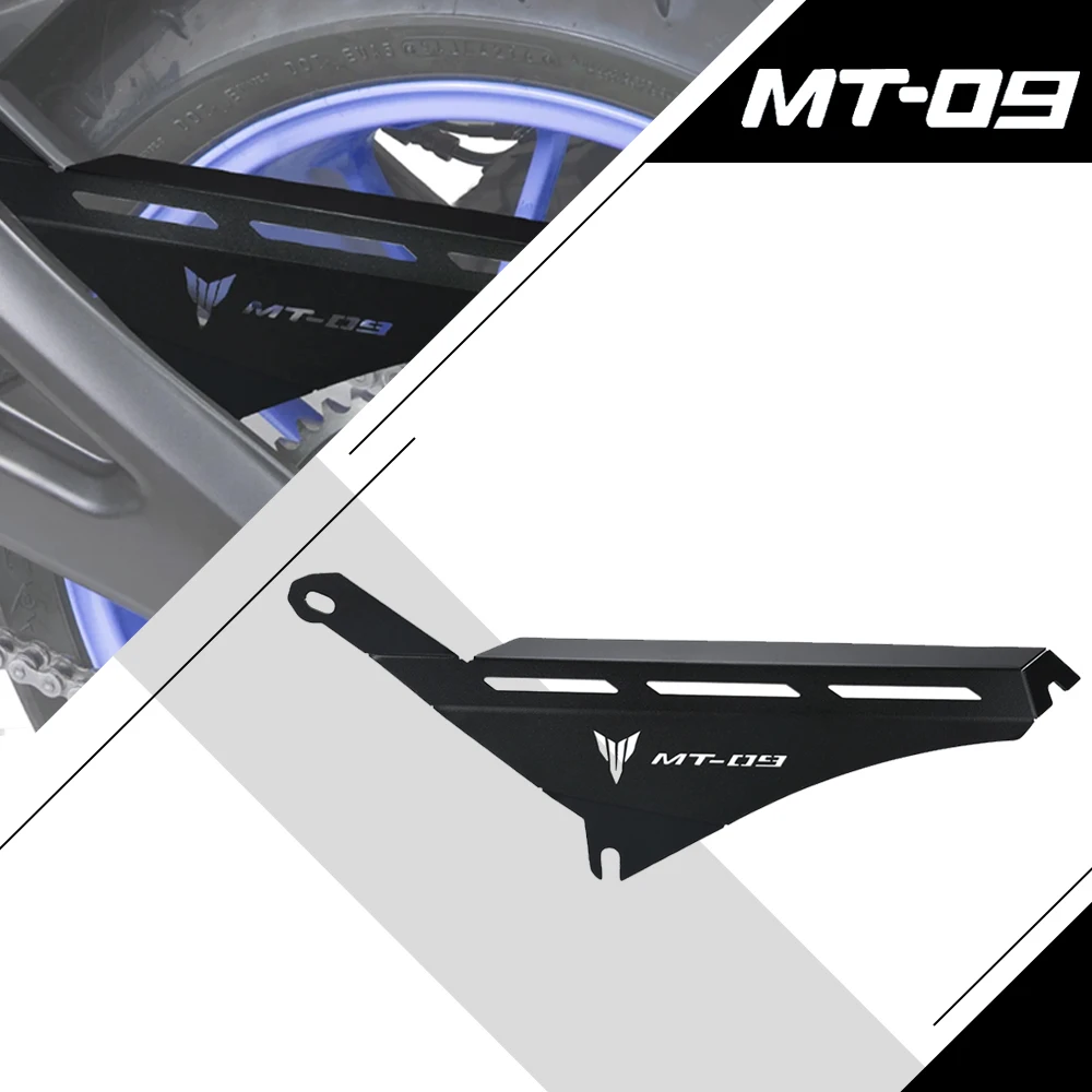 

For YAMAHA MT-09 MT 09 MT09 ABS 2017 2018 2019 2020 Motorcycle Chain Sprocket Cover Protection Engine Frame Slider Guide Guard