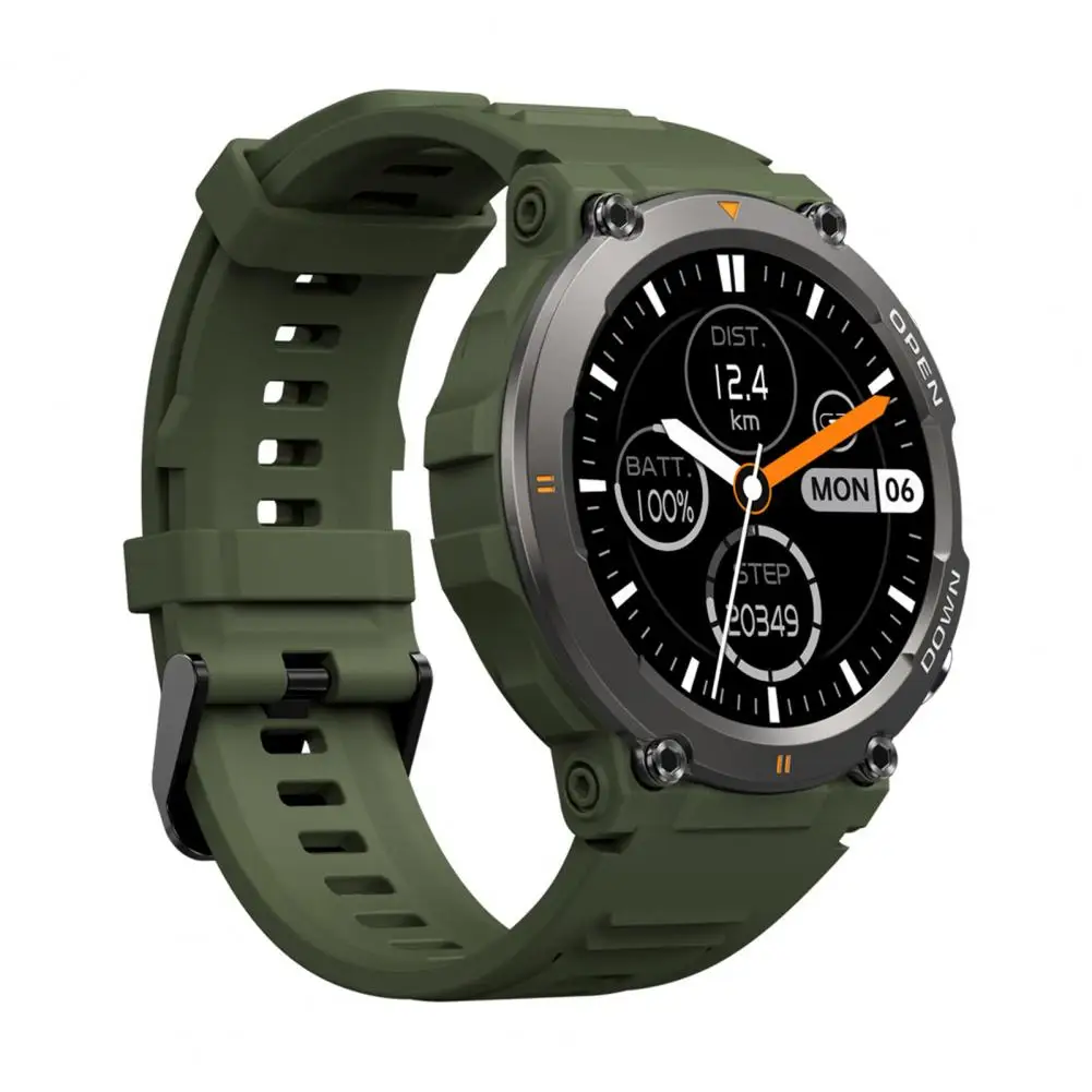 

Electronic Watch Stylish HD-compatible IP68 Waterproof Heart Rate Detection Smart Wristwatch Daily Use