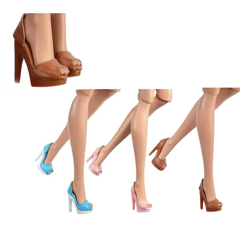 

High quality YJ275 Handmade Toy shoes fit for your integrity Color Infusion & Jem and the holograms dolls accessories